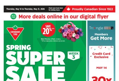 Canadian Tire (West) Flyer May 14 to 21