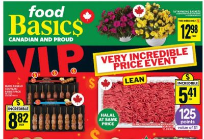 Food Basics Ontario Flyer Deals May 14th -20th: Lean Ground Beef Family Pack $5.41/lb+ 125 Points ($1) + More
