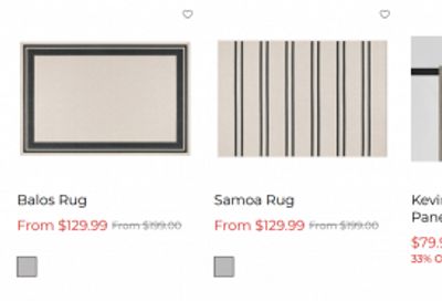 Urban Barn Canada: Outdoor Collection up to 25% off + up to 50% off Select Furniture and Decor