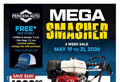 Princess Auto Flyer May 19 to 31
