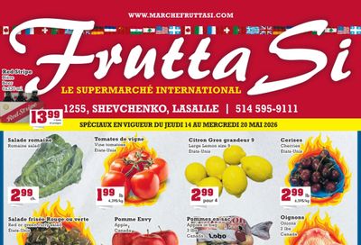 Frutta Si Flyer May 14 to 20