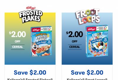 Kellogg’s Canada: New Printable Cereal Coupons Available