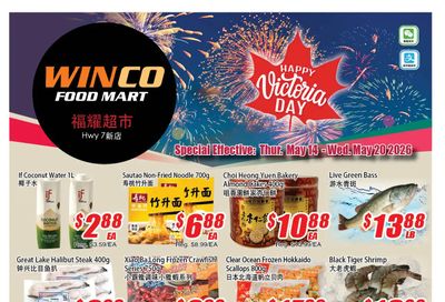 WinCo Food Mart (HWY 7) Flyer May 14 to 20