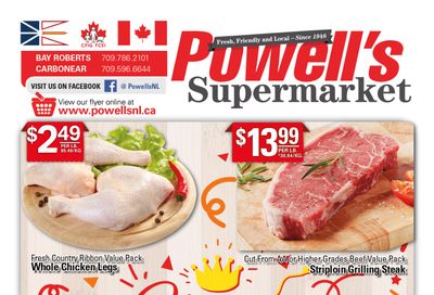 Powell's Supermarket Flyer May 14 to 20