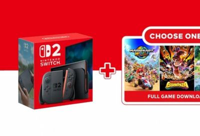 Nintendo Canada: Nintendo Switch 2 Choose Your Game Bundle Coming Soon