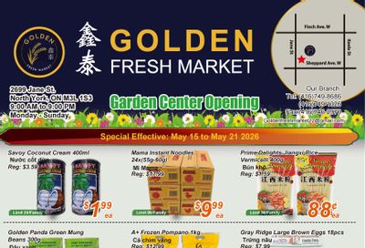 Golden Fresh Market Flyer May 15 to 21