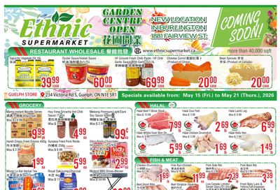 Ethnic Supermarket (Guelph) Flyer May 15 to 21