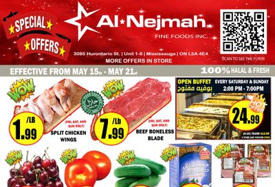 Alnejmah Fine Foods Inc. Flyer May 15 to 21