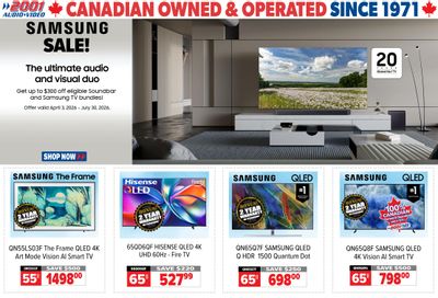 2001 Audio Video Flyer May 15 to 21