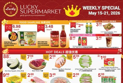 Lucky Supermarket (Edmonton) Flyer May 15 to 21