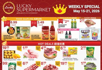 Lucky Supermarket (Winnipeg) Flyer May 15 to 21