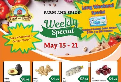 Farm And Spice Grocers Flyer May 15 to 21