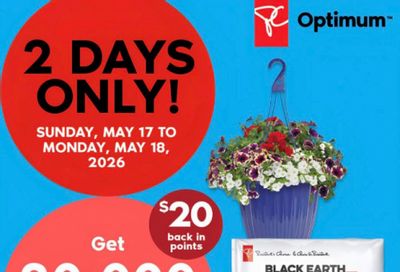 Real Canadian Superstore Ontario: Get 20,000 Points for Every $100 Spent in the Garden Centre May 17th & 18th