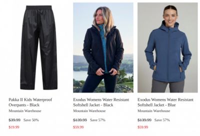 Mountain Warehouse Canada: 50% off or More Sitewide + Extra 20% off With Promo Code