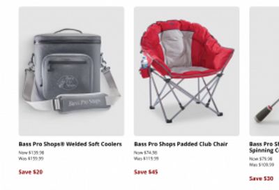 Cabela’s Bass Pro Shops Canada: Go Outdoors Sale up to 40% off + Free Shipping When You Spend $49 with Promo Code