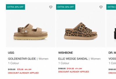 Browns Shoes Canada Long Weekend Sale: Extra 30% off Select Styles