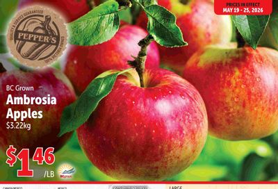 Pepper's Foods Flyer May 19 to 25