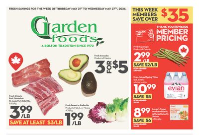 Garden Foods Flyer May 21 to 27