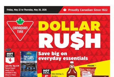 Canadian Tire (West) Flyer May 22 to 28