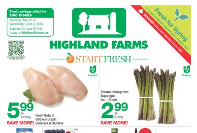 Highland Farms Flyer May 21 to June 3