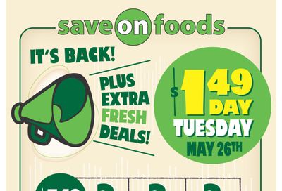 Save On Foods (BC) Flyer May 21 to 27