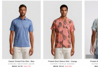 International Clothiers Canada Spring Sale: 50-70% off Sitewide