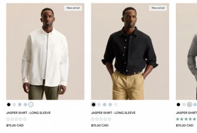 Frank and Oak Canada: Buy One Get One Free Jasper Shirts + More