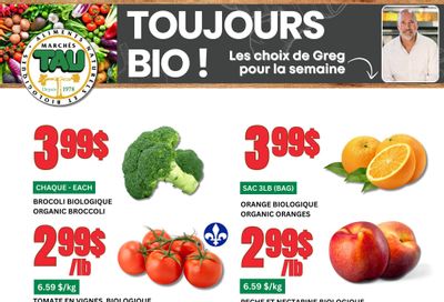 Marches Tau Produce Flyer May 18 to 24