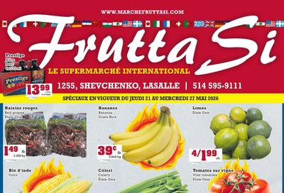 Frutta Si Flyer May 21 to 27