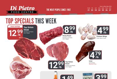 Di Pietro Food Centre Flyer May 21 to 27