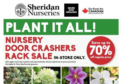 Sheridan Nurseries Flyer May 21 to 27