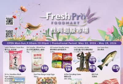 FreshPro Foodmart (Richmond Hill) Flyer May 22 to 28