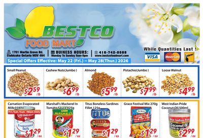 BestCo Food Mart (Etobicoke) Flyer May 22 to 28