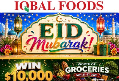 Iqbal Foods Flyer May 21 to 27