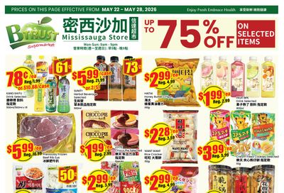 Btrust Supermarket (Mississauga) Flyer May 22 to 28