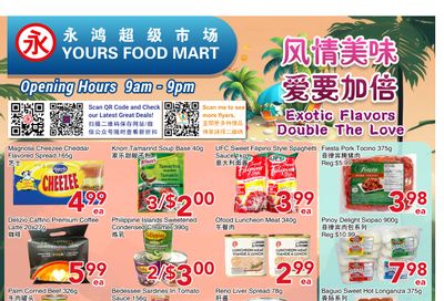 Yours Food Mart Flyer May 22 to 28