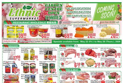 Ethnic Supermarket (Guelph) Flyer May 22 to 28