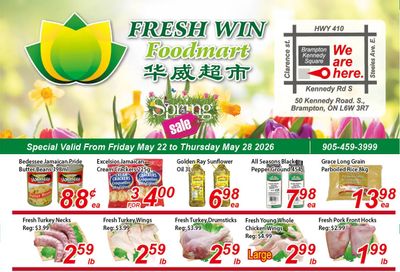 Fresh Win Foodmart Flyer May 22 to 28