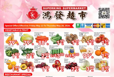 Superking Supermarket (North York) Flyer May 22 to 28