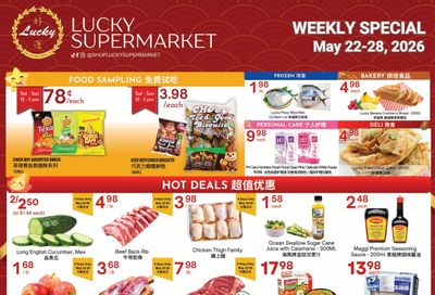 Lucky Supermarket (Edmonton) Flyer May 22 to 28