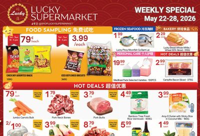 Lucky Supermarket (Winnipeg) Flyer May 22 to 28