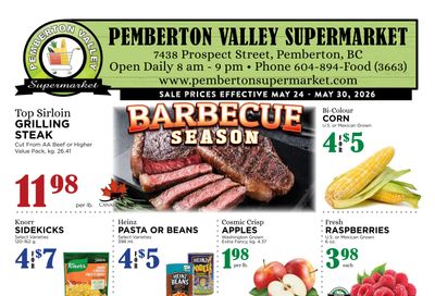 Pemberton Valley Supermarket Flyer May 24 to 30