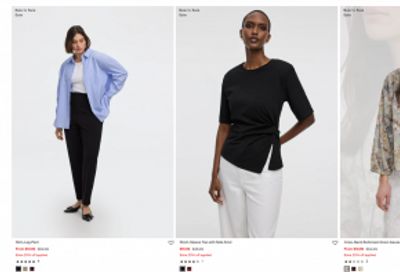 Reitmans Canada: Sale up to 70% off + Extra 20% off + 40% off Bottoms