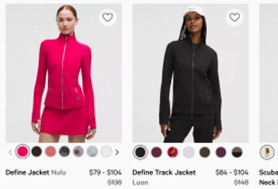 Lululemon Canada We Made Too Much Sale + FREE Shipping