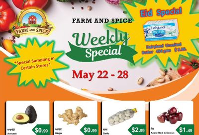 Farm And Spice Grocers Flyer May 22 to 28