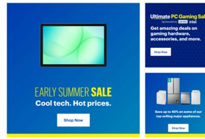 Best Buy Canada: Early Summer Sale + Ultimate PC Gaming Sale + More