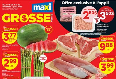 Maxi Flyer May 28 to June 3