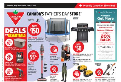 Canadian Tire (Atlantic) Flyer May 28 to June 7
