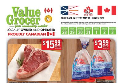 Value Grocer Flyer May 28 to June 3