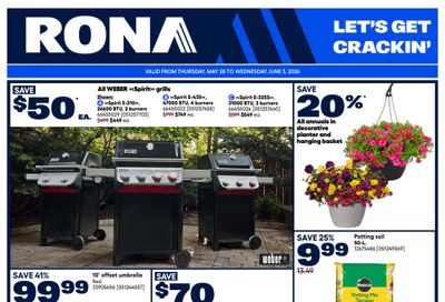 Rona & Rona+ (BC) Flyer May 28 to June 3